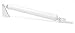Wright Products Standard Duty Pneumatic Screen & Storm Door Closer with EZ-Hold – Adjustable Closing Speed, Durable, Easy Installation (Transitional, White)