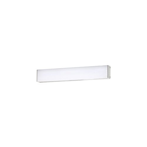 WAC Lighting WS-63718-35-AL Strip 18" LED Bath & Wall Light 3500K in Brushed Aluminum, 18 Inches WAC Lighting WS-63718-35-AL Strip 18" LED Bath & Wall Light 3500K in Brushed Aluminum, 18 Inches