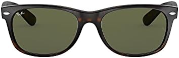 Ray-Ban RB2132 New Wayfarer Sunglasses, Tortoise/Green, 52 mm Ray-Ban RB2132 New Wayfarer Sunglasses, Tortoise/Green, 52 mm