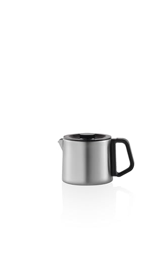 Arzum AR3143 Teacharm Tea Maker, Grey, 1800 W Electric Tea Maker with 1.8 Litre Water Tank, 1 Litre Glass Jug and Double Heating System