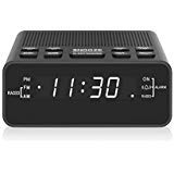 Clock Radio, Digital AM FM Alarm Clock Radio for Bedroom