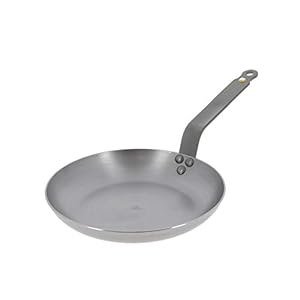 De Buyer Omeletpan, roestvrij staal, zilver, 24 cm