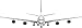 GeminiJets Qantas Airways A380 VH-OQG 1:400 Scale Die Cast Airplane Model