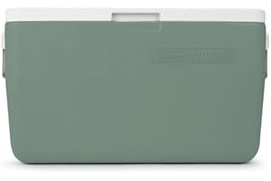 Cole-man Chiller Portable Beach and Ice Chest Camping Cooler, Hickory Moss (48-Quart Hard Cooler, 45.4-Litre)