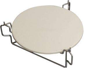 YNNI KAMADO TQASJ14 Elevator with Pizza Stone for 14 inch TOPQ Kamado Universal Grill BBQ TQASJ14