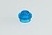 400x Lego Transparent Blue 1x1 Round Plates Super Pack
