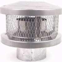 Cap Vent Round 6in 3-Wall by American Metal Products