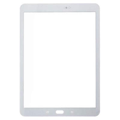 LeHang Outer Front Screen Glass Lens Replacement for Samsung Galaxy Tab S2 9.7 T810 T813 T815 (NO Digitizer and LCD) White