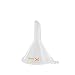 Premium Blue Metal Snuff Bullet Twist Nasal Sniffer (Anodized Aluminum) Holds 3g w HumanFriendly Micro Funnel - Heavy Duty