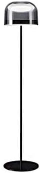 Floor Lamp Nordic Minimalist Living Room Study Lamp Art Creative Bedroom Bedside Lamp Postmodern Designer Model Room Floor Lamp 135cm (Color : Smoke gray-135cm)