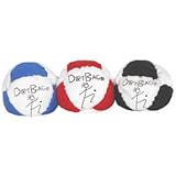 Dirtbag Classic Footbag Hacky Sack 3 Pack - White