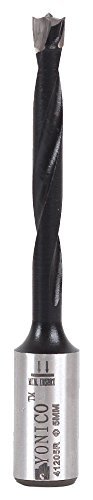 Yonico 41205R 5mm Brad Point Boring Bit - Right Hand - 70mm Length 10mm Shank