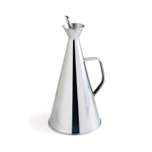 Quid 7694004 Oil Drip INOX 1L Renova, Color Transparent, 17 x 17 x 35 cm