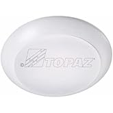 Topaz SDL6/15/940/D Dimmable 15.5W Surface Mount 6&rdquo; LED Ceiling Light Disk 4000K