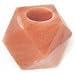 Natural Himalayan Crystal Rock Salt Candle Holder - Hexagon Shape