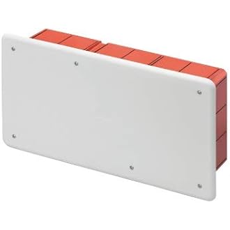 Gewiss Caja de derivación y conexión para paredes de mampostería con guía DIN Dimensiones 294x152x75 Tapa blanca RAL 9016 GW48007: Amazon.es: Bricolaje y herramientas