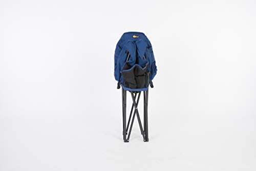 Faulkner 49575 Big Dog Bucket Chair, Blue/Black