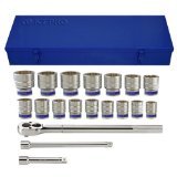 KT Pro Tools A6003MR 3/4" Drive 12-Point Socket Set
