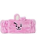 BT21 Official Merchandise by Line Friends - COOKY Spa Makeup Hair Wrap Headbands, Pink
