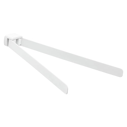 Gedy Pirenei Towel Holder Articulated Brass White Matt