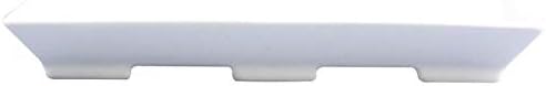 Modus Dish Rectangular White Ceramic 23.5cm
