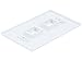 Monoprice 106727 2-Hole 1-Gang Keystone Wall White