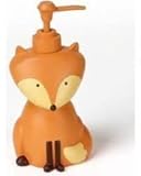 Saturday Knight Novelty Bath with Fox Bear & Skunk FOREST FRIENDS Lotion Dispenser