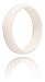 Women's Ladies Silicone Wedding Band Ring | Hypoallergenic | Waterproof | Medical Grade Silicone | Athletes, Laborers, Crossfit, Firefighters, Etc. | Durable For Women