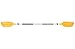 Carlisle Paddles Day Tripper 2-Piece Aluminum Kayak Paddle (Yellow/Black, 230 cm)