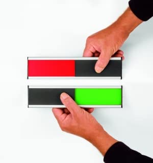 Grooves Sign 6 x 25 cm, Aluminium, 60 x 250 MM, Black