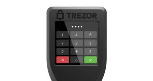 Trezor Model T - Crypto Hardware Wallet with LCD Touchscreen, Protecting Bitcoin & 1000's of Coins with Maximum Security