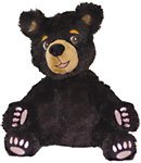 MerryMakers Baby Bear Sees Blue Plush Doll, 11-Inch