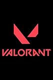 Valorant Logo Notebook: Minimalist Composition Book