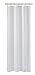 N&Y HOME Fabric Shower Curtain or Liner 36 x 72 Inches Bath Stall Size with 2 Bottom Magnets, Hotel Quality, Washable, Water Repellent, White Spa Bathroom Curtains with Grommets, 36x72 primary