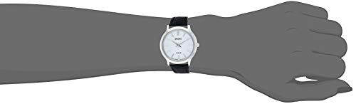 Seiko Women's Acciaio INOX Quartz Watch with Leather Strap, Black, 11  (Model: SUP299P1) | Pricepulse