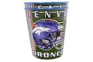 BRAX NFL Denver Broncos Cup, 16-ounce, 2-Pack
