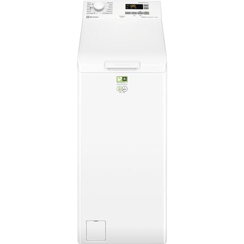 Electrolux 600 Top-loading Washing Machine, 6 kg, EW6T526C, SensiCare Technology, LED Display with Touch Control, Speed 1151, 600 x 400 x 890 mm, Class C, White