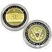 Donald Trump Challenge Coin, Gold Plated Collection Coins, Seal of The President Commemorative Gift (1 Pack)