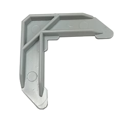 Prime-Line Plastic Screen Frame Corners – 1/4 In. Gray, 20-Pack – Easy Square-Cut Repair For Aluminum Window Screens