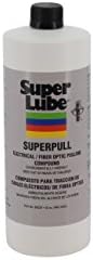 Super Lube80320 Super Pull Electrical/Fiber Optic Pulling Compound, 1 quart Bottle, Translucent Orange