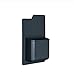 TOOLETRIES The James Organizer - Silicone Toiletry Holder, Shower & Bathroom Accessory - Features Silicone-Grip Technology, Removable & Reusable - Charcoal