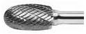 Enkay 367-4 1/8" Shank Double Cut Pear Carbide Burr Fits Dremel
