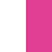 South Shore Logik 6-Drawer Double Dresser, Pure White And Pink, Pure White/Pink, Model: