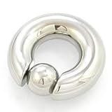 316L Surgical Steel Captive Bead Ring CBR 00g