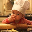 Baby Toddler White Chef Hat Adjustable Fits Babies Newborns Toddlers 06-18 Mos