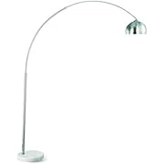 Coaster Home Furnishings Arched Floor Lamp Chrome