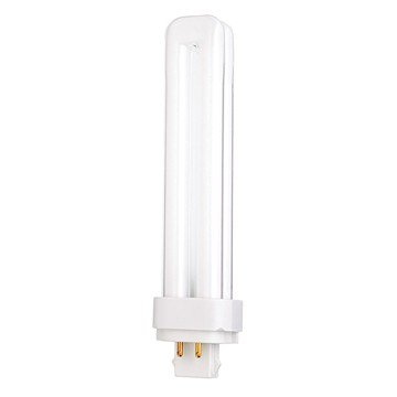 Photo 1 of (Pack of 50) Satco S8340, 4100K 26-Watt G24q-3 Base T4 Quad 4-Pin Tube for Electronic and Dimming Ballasts, Compact Fluorescent Bulb50