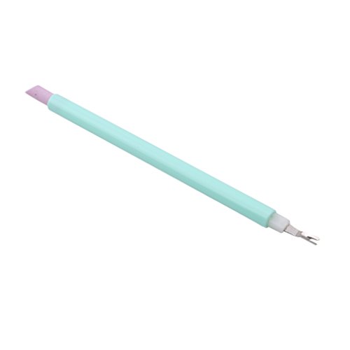 GUAngqi Cuticle Pusher and Cutter Pedicure Cuticle Trimmer Remover Pusher Dead Skin Callus Removal Fork Practical Nail Art Tools Manicure and Pedicure Tool 1 Piece,Green