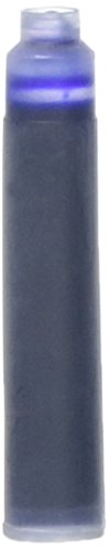 XezoBlue Ink Cartridges for Fountain Pens, Standard International/European Size. Pack of 10.