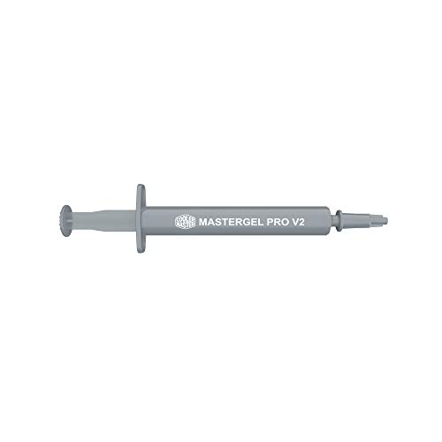 Cooler Master MasterGel Pro V2 High Thermal Conductivity Compound for CPU Coolers (9 W/mK) – Ultra-Efficient CPU/GPU Heat Dissipation with Zero Electrical Conductivity, Applicator Included